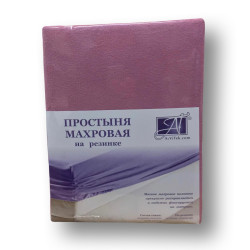 Простыня AlViTek (АльВиТек), 200x200, махровая ткань, на резинке (ПМР-СР-200)