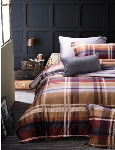 Постельное белье Фамилье "SDS-67", евро, сатин (SDS-67-1253)