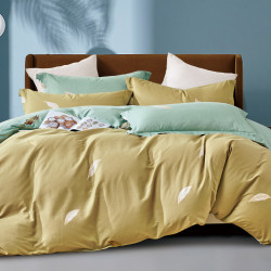 Постельное белье Cleo "Satin de Luxe 0060-SK", 1.5-спальный, сатин, на молнии (16/0060-SK)