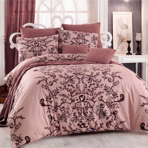 Постельное белье Arya Home "Royal", семейный, ранфорс, печатное (8680943032942)