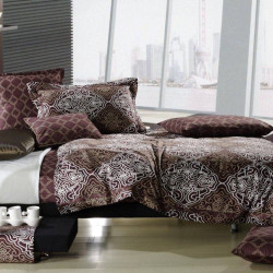 Постельное белье Фамилье "SDS-23", евро, сатин (SDS-23-1253)