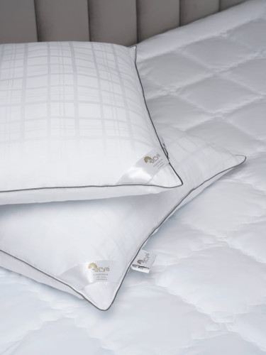 Подушка Arya Home "Ecosoft", 70x70, хлопок, полиэфирное волокно (8680943058430)