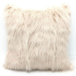 Подушка декоративная Arya Home "MJ090818-43", 45x45, искусственный мех, без наполнителя, на молнии (8680943056771)