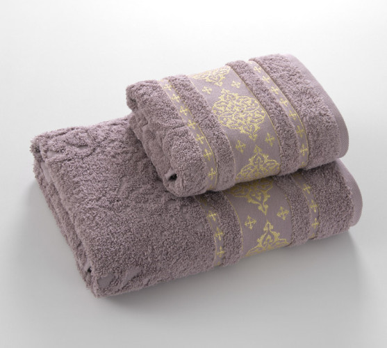 Полотенце Comfort Life (Текс-Дизайн) "Роскошь легкий розовый", банное, 50x90, махровая ткань (РскЛр50905аи)