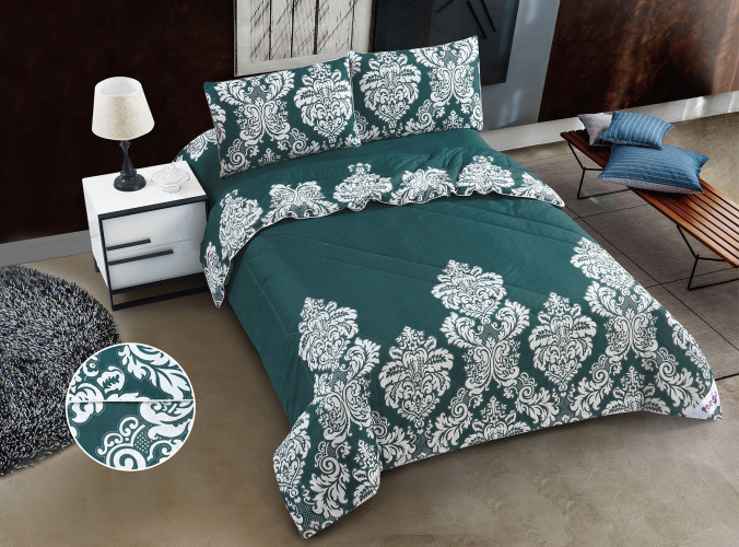 Постельное белье с одеялом Tango (Танго) "De Verano", евро, микросатин (Y400-101 код1175)