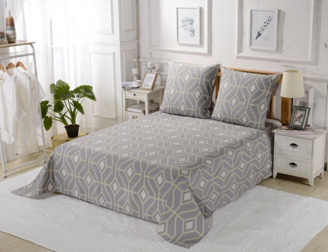 Простыня Valtery "PCR-281", 220x240, сатин (PCR-281-1781)