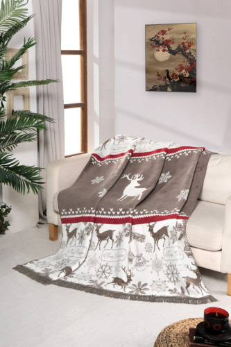 Плед Arya Home "Jolly", 200x220, хлопок (8680943220196)