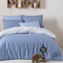 Постельное белье Arya Home &quot;Vira&quot;, семейный, ранфорс, печатное (8680943076366)