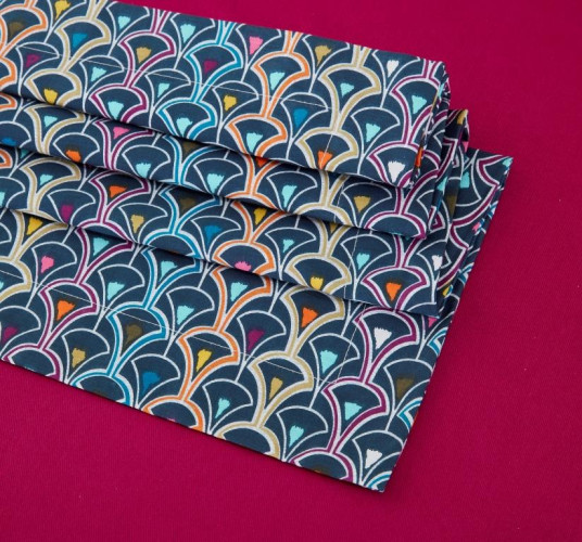 Постельное белье Arya Home "Luis", семейный, сатин, печатное (8680943080158)