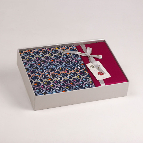 Постельное белье Arya Home "Luis", семейный, сатин, печатное (8680943080158)