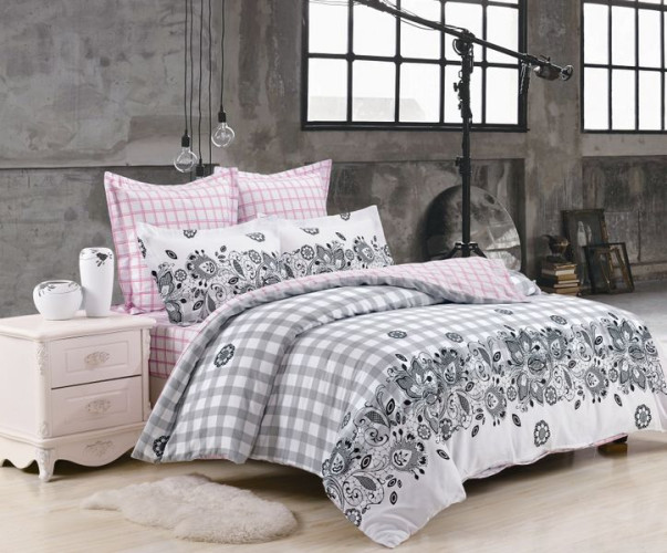 Постельное белье Valtery "C-227", семейный, сатин (C-227-1255)