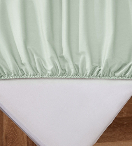 Простыня Arya Home "Camino", 100x200, сатин, на резинке (8680943108593)