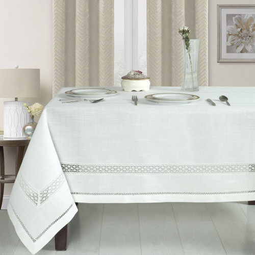 Скатерть Arya Home "Yinn", 160x160, полиэстер (8680943054586)