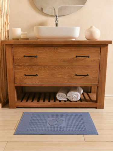 Коврик Arya Home "Winter", для ванной, 50x70, махровая ткань (8680943113603)