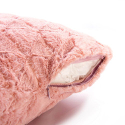 Подушка декоративная Arya Home "Pv Brush", 45x45, искусственный мех, без наполнителя, на молнии (8680943057006)