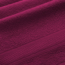 Полотенце Comfort Life (Текс-Дизайн) "Утро бордо", для ванной, 40x70, махровая ткань (УтрБр4070400)