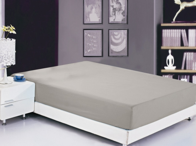 Простыня Valtery "PRMF-06", 200x200, софткоттон, на резинке (PRMF-06-1785)