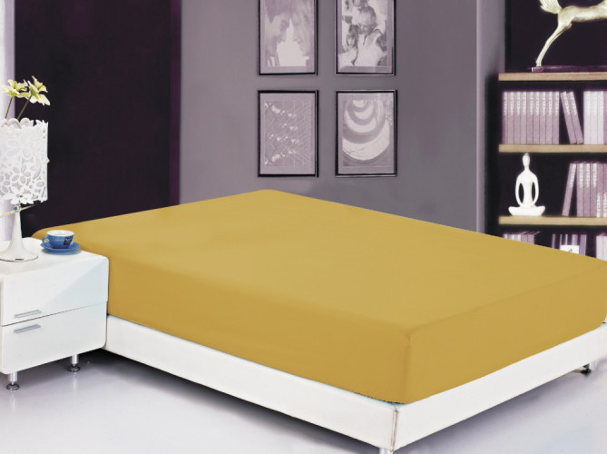 Простыня Valtery "PRMF-16", 180x200, софткоттон, на резинке (PRMF-16-1475)