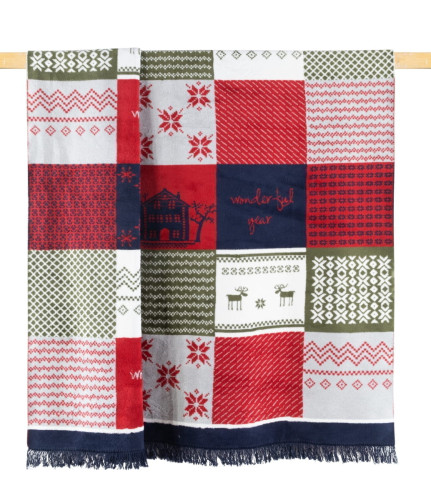 Плед Arya Home "Festive", 200x220, хлопок (8680943220295)