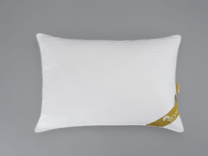 Подушка Arya Home "Elegia", 50x70, хлопок, пух (8680943018601)