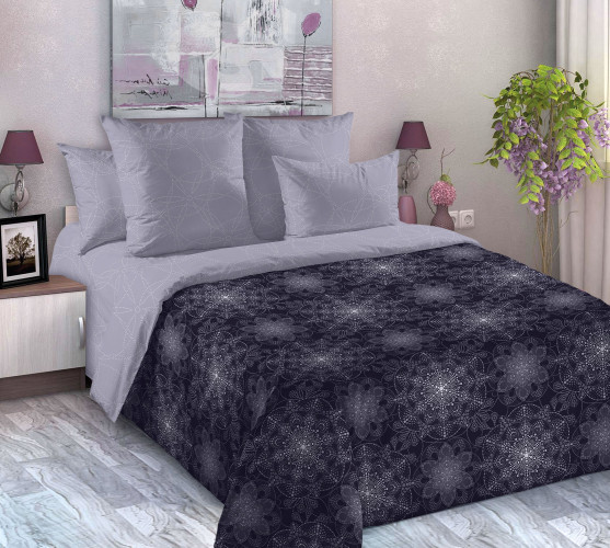 Постельное белье Королевское искушение (Текс-Дизайн) "Мерцание 1", семейный, перкаль (6250ПН660521)