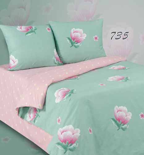 Постельное белье AlViTek (АльВиТек) "735*-ПА", 2-спальный, поплин (АльВиТек-ПA-2-735)