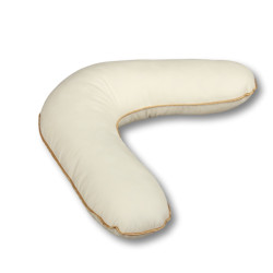 Подушка AlViTek (АльВиТек) &quot;Для беременных БУМЕРАНГ&quot;, 35x180, тик, искусственный лебяжий пух (ПДБ-Б-ТЛ)