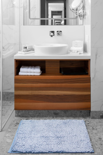 Коврик Arya Home "Senfoni", для ванной, 50x70, полиэстер (8680943223692)