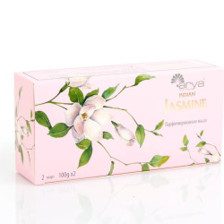 Мыло Arya 100 гр*2 шт Jasmine Белый