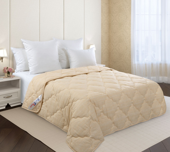 Одеяло всесезонное Текс-Дизайн, 140x205, перкаль, хлопок, стеганое (ОдОдХЛ1420э2)