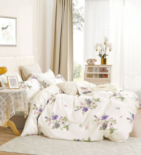 Постельное белье Valtery "CS-83", семейный, сатин (CS-83-1255)