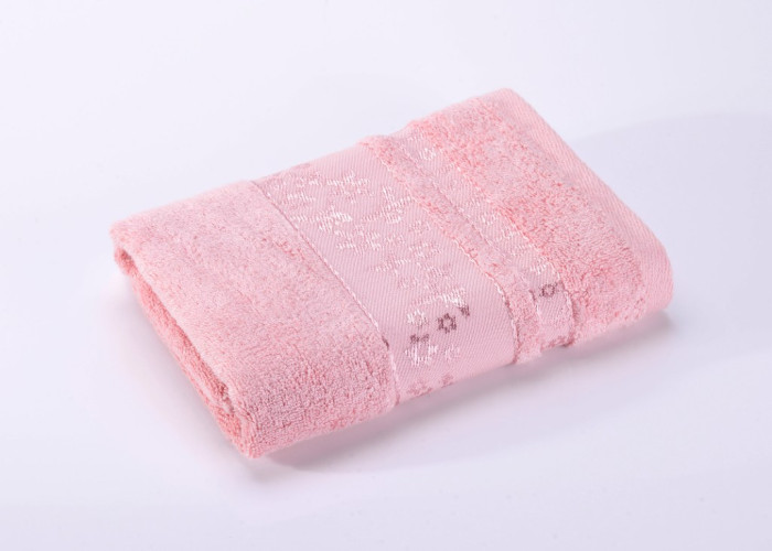 Полотенце Valtery "Emily-3", банное, 50x90, махровая ткань (Emily-3-1458)