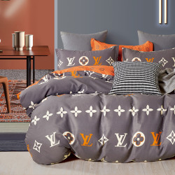 Постельное белье Cleo "Satin de Luxe 0061-SK", 2-спальный, сатин, на молнии (22/0061-SK)