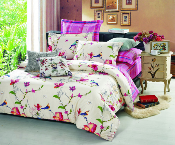 Постельное белье Valtery "C-173", евро, сатин (C-173-1253)