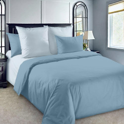 Постельное белье Королевское искушение (Текс-Дизайн) &quot;Голубая лагуна&quot;, евро, перкаль, на молнии, на резинке (4676ПНглг)