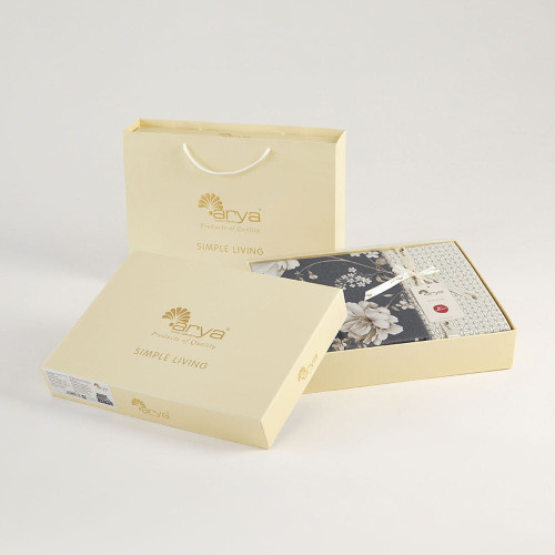 Постельное белье Arya Home "Fleur", евро, сатин (8680943103789)