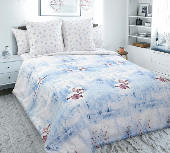 Постельное белье Белиссимо (Текс-Дизайн) "Шале 1", 1.5-спальный, поплин (1150ЛН660361)