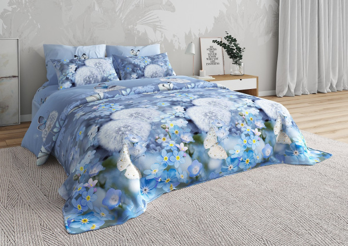 Постельное белье Valtery "Одуванчики", 2-спальный, бязь (0445-1-1251)