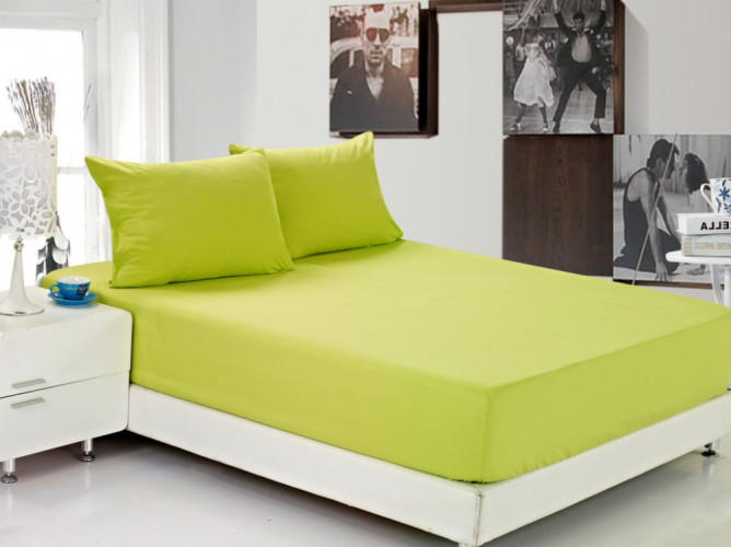 Простыня Valtery, 140x200, джерси, на резинке (F-1786)