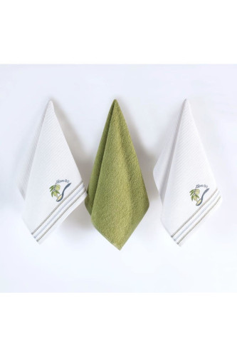 Полотенце Arya Home "Aegean", подарочное, 40x60, хлопок (8680943227010)