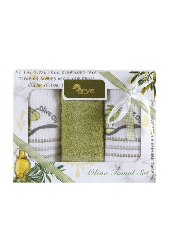 Полотенце Arya Home "Aegean", подарочное, 40x60, хлопок (8680943227010)