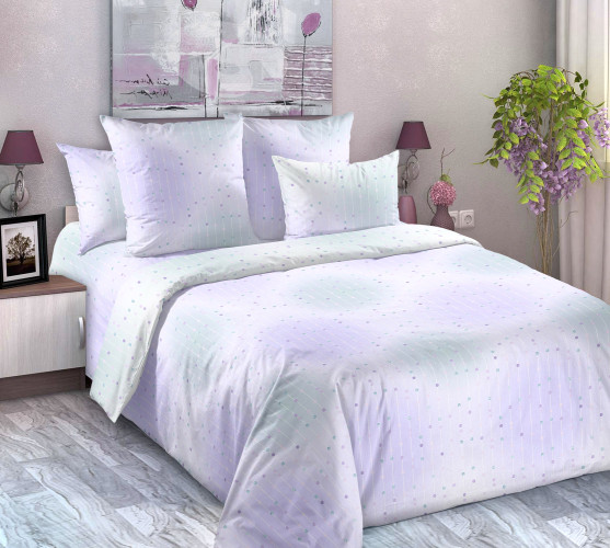 Постельное белье Королевское искушение (Текс-Дизайн) "Наоми 1", евро, перкаль, на молнии (4276ЧН660911)