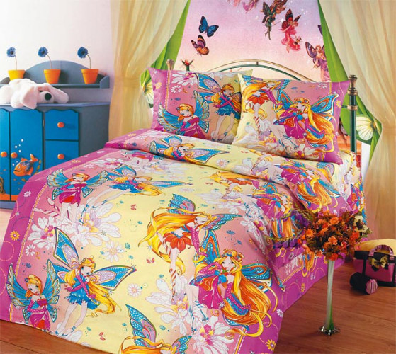 Постельное белье Valtery "ДБ-29", 1.5-спальный, бязь (ДБ-29-1249)