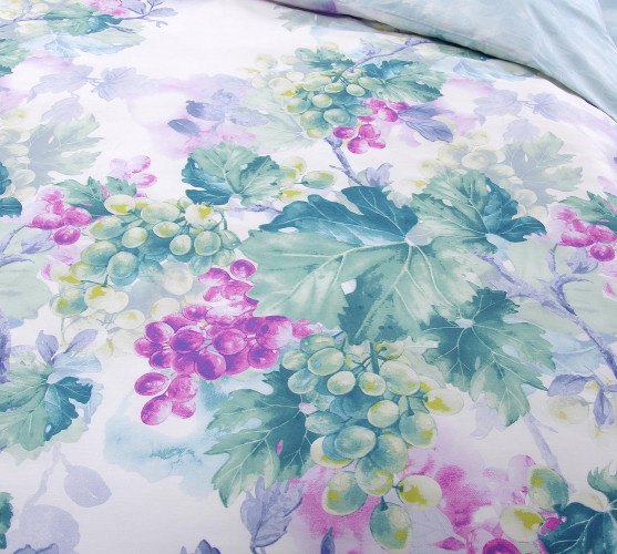 Постельное белье Королевское искушение (Текс-Дизайн) "Виноградная лоза 4", 2-спальный, сатин, на молнии (3249Н208614)