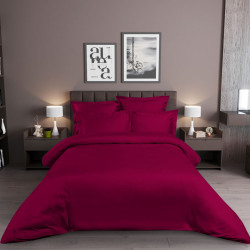 Постельное белье Королевское искушение (Текс-Дизайн) "Гранат", 2-спальный, сатин, на молнии (3313Г864504)