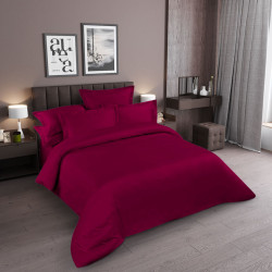 Постельное белье Королевское искушение (Текс-Дизайн) "Гранат", 2-спальный, сатин, на молнии (3313Г864504)