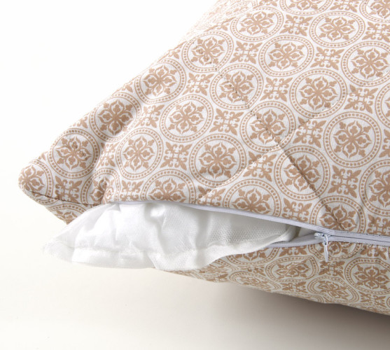 Подушка Текс-Дизайн, 48x68, перкаль, лен (Под4868ЛП)