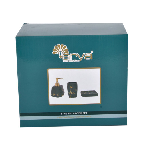 Набор для ванной Arya 3 Пр. Titan Темно-Зеленый