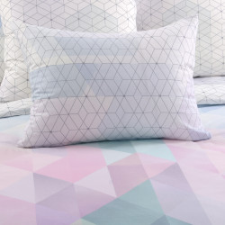 Наволочка  Королевское искушение (Текс-Дизайн) &quot;Радужный блик компаньон 1&quot;, 50x70, перкаль (01П2Н208711)