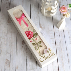 Полотенце Irya &quot;Shalla NATALIE Ecru&quot;, 40x70, махровая ткань (Shalla NATALIE Ecru-1775)